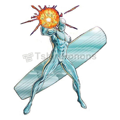 Silver Surfer T-shirts Iron On Transfers N7555